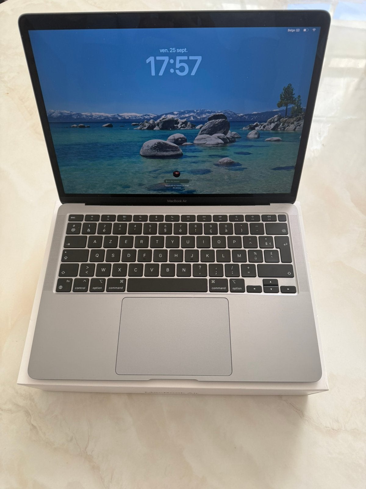 Macbook Air M1, Informatique & Logiciels, Enlèvement, Comme neuf, Azerty, MacBook
