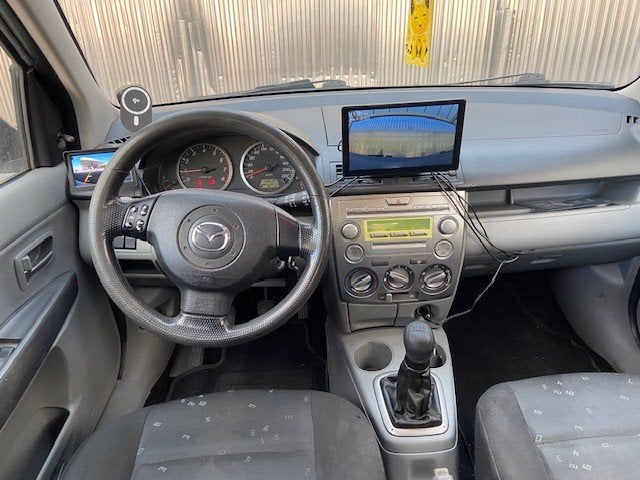 Mazda 2 van 2005 benzine euro4, camera voor en achter, Auto's, USB, 1242 cc, Handgeschakeld, 5 deurs