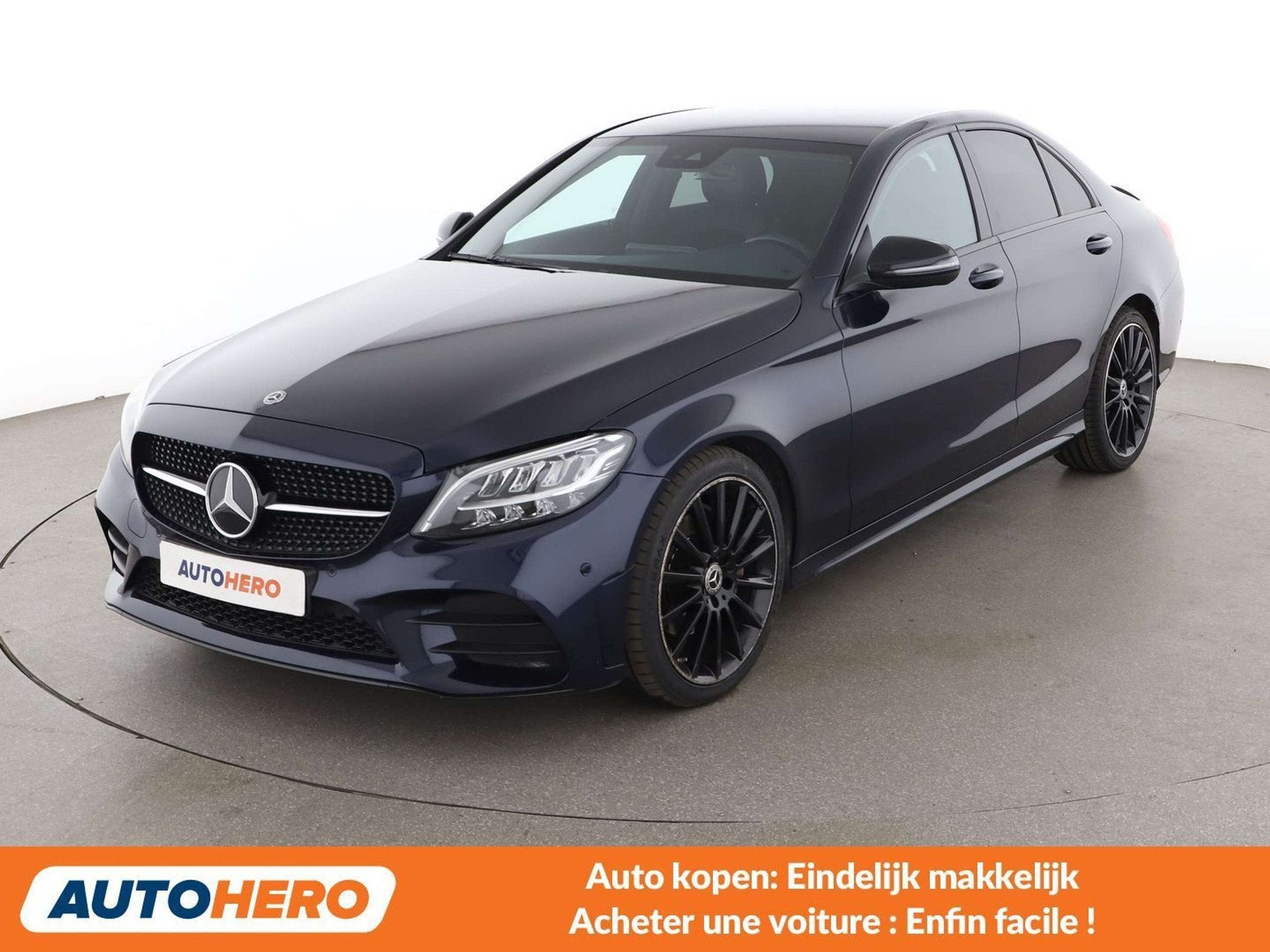 Mercedes-Benz C-Klasse 220 C 220 d AMG Line (automatique), Achat, 143 kW, Noir, https://public.car-pass.be/vhr/b16a602c-ca1e-4ba0-b1cd-db1302d0c6fe