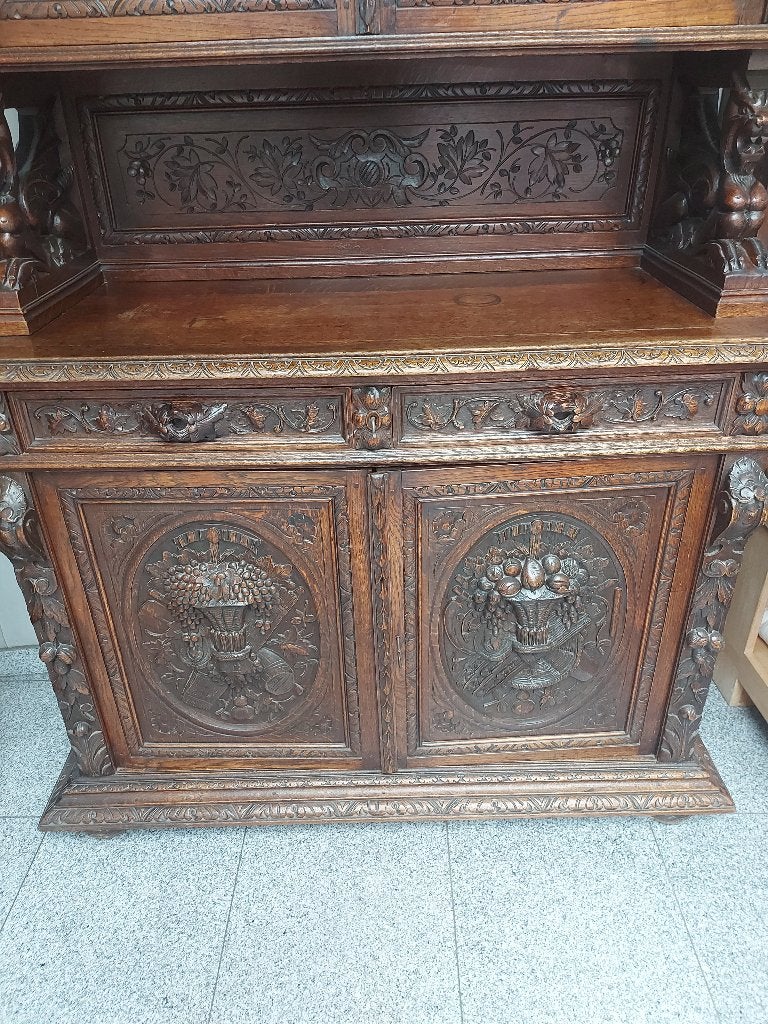 Antieke complete eetkamer Jachtstijl, Ophalen