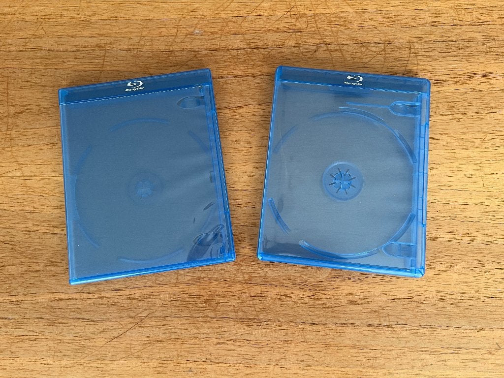 Lege Blu-rayboxen 2 stuks, Ophalen of Verzenden, Zo goed als nieuw, Blu-ray