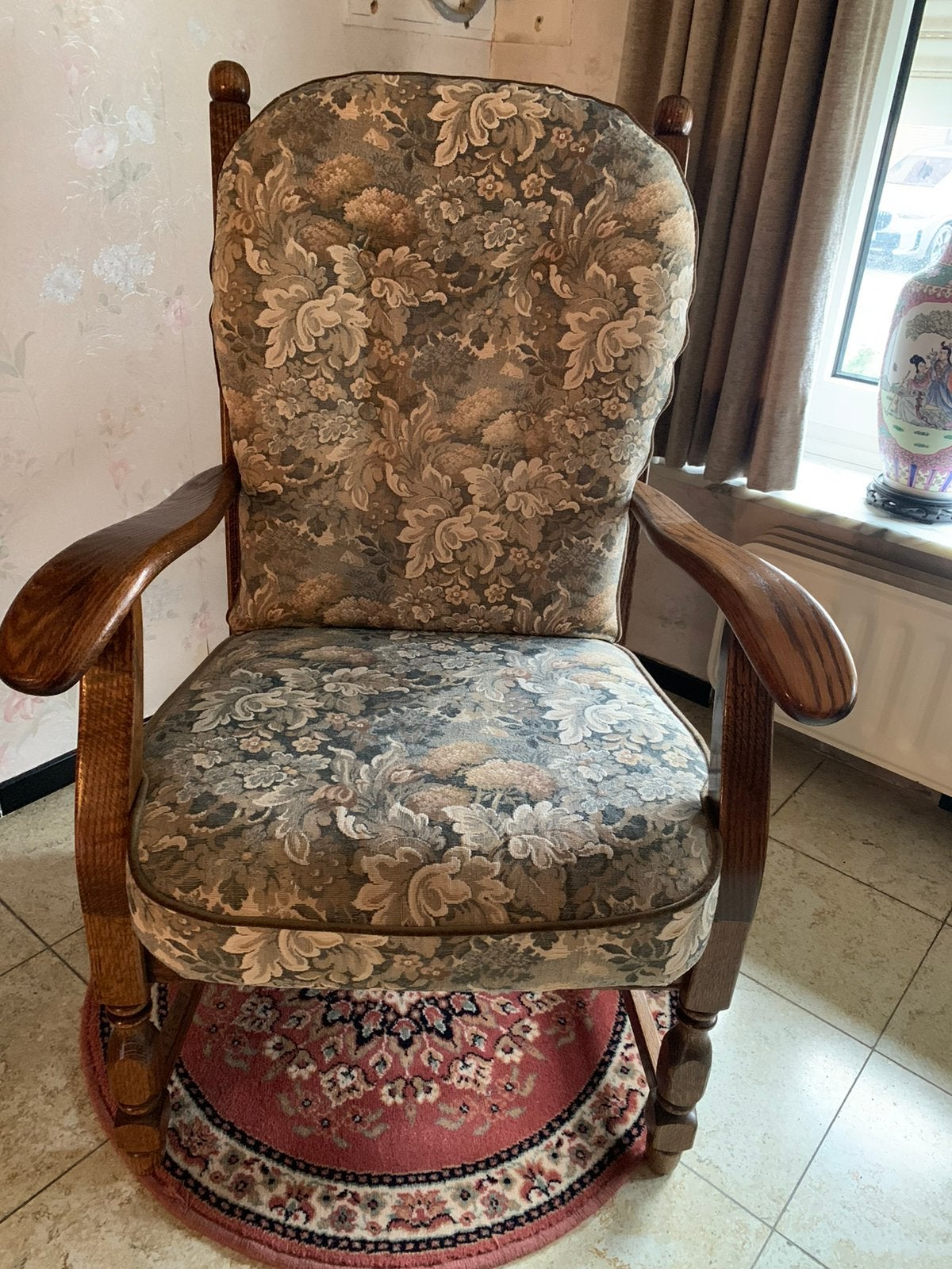 Comfortabele zitzetel, Antiek en Kunst, Ophalen