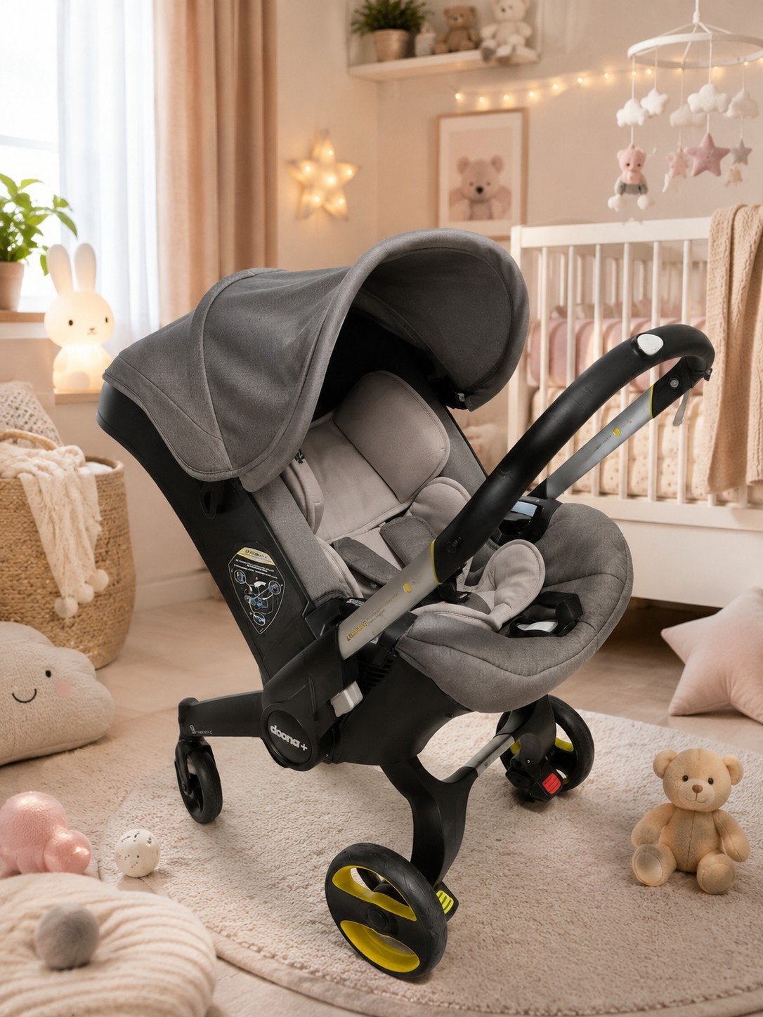 DOONA+ GREY – SIÈGE AUTO & POUSSETTE 2 EN 1 – 165 € ?, Enfants & Bébés, Enlèvement, Poussette
