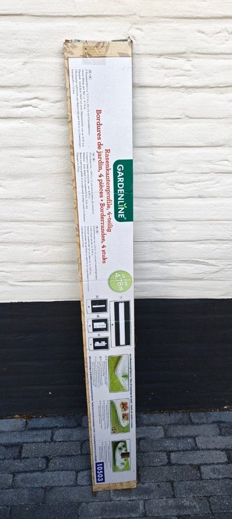 6x Gardenline borduurrand – nieuw – totaal 28,7 meter, Ophalen, Nieuw, Kunststof, Border