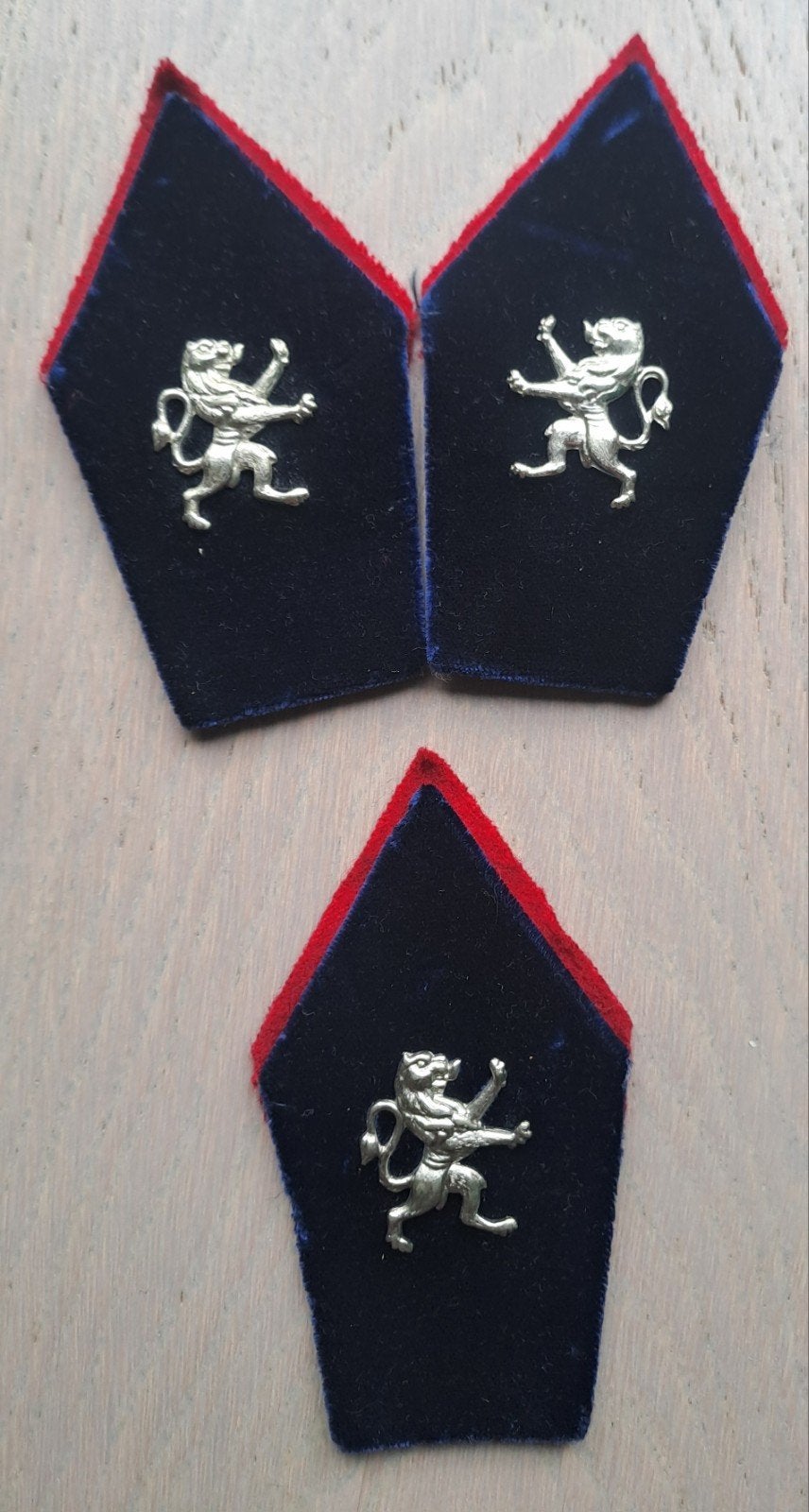 Legermunten van het dienstkleed | Koninklijke Militaire Scho, Verzamelen, Ophalen of Verzenden