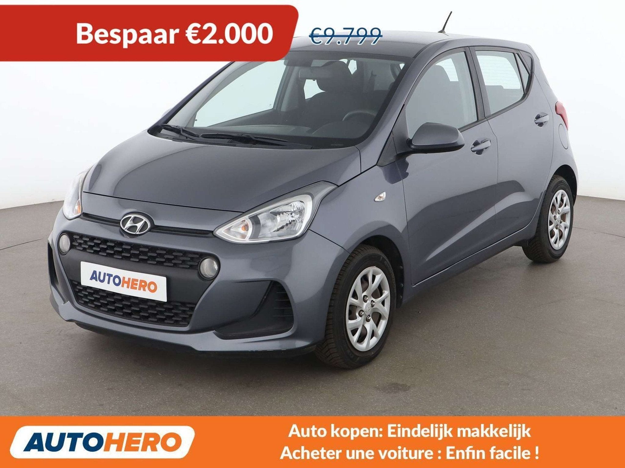 Hyundai i10 1.0 Trend (bj 2019), Auto's, Voorwielaandrijving, Stof, Gebruikt, Overige brandstoffen