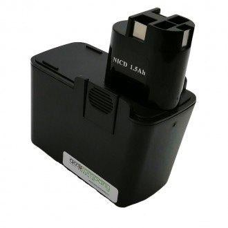 Bosch 9.6V 1.5Ah NiMH vervangende accu, Ophalen of Verzenden, Nieuw