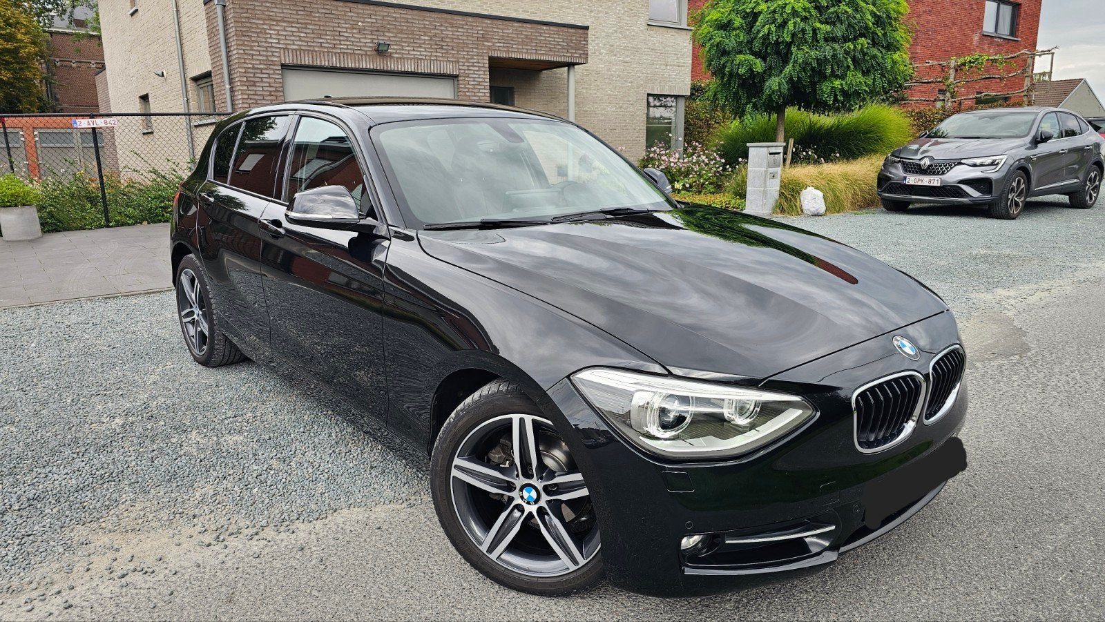 BMW 116i/Automatich/121.000Km/Bj 2014/Sport packet/Euro 6B, Auto's, BMW, 1 Reeks, 4 cilinders, Zwart, Leder