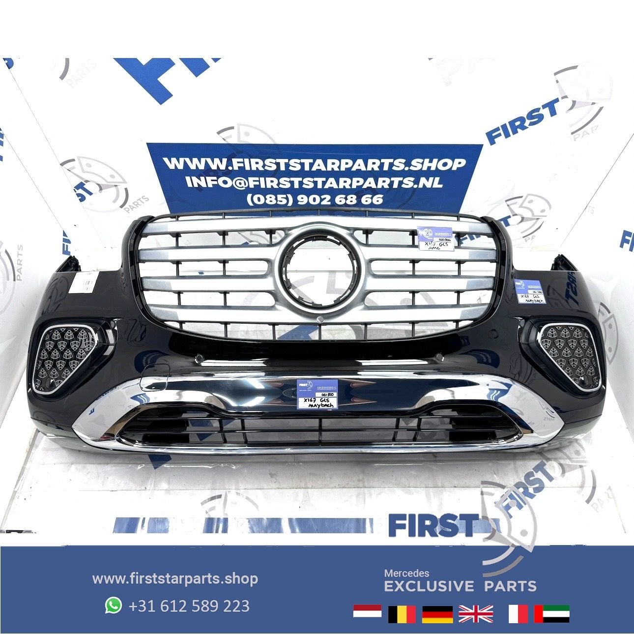 X167 GLS MAYBACH BUMPER A1678859305 W167 MAYBACH VOORBUMPER, -, Mercedes-Benz, Utilisé, -