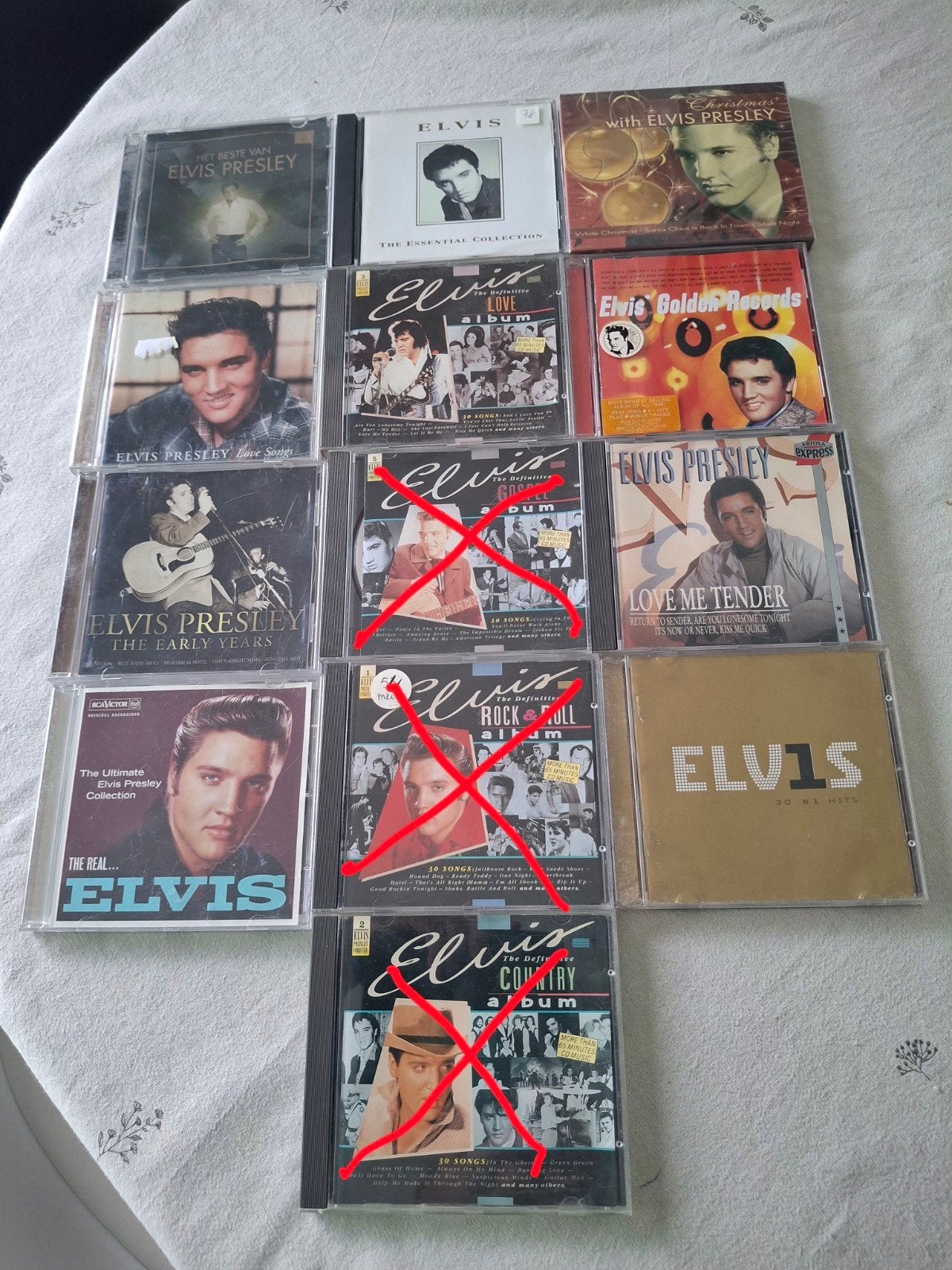 cds elvis presley uitzoeken 1.5 euro, Ophalen of Verzenden