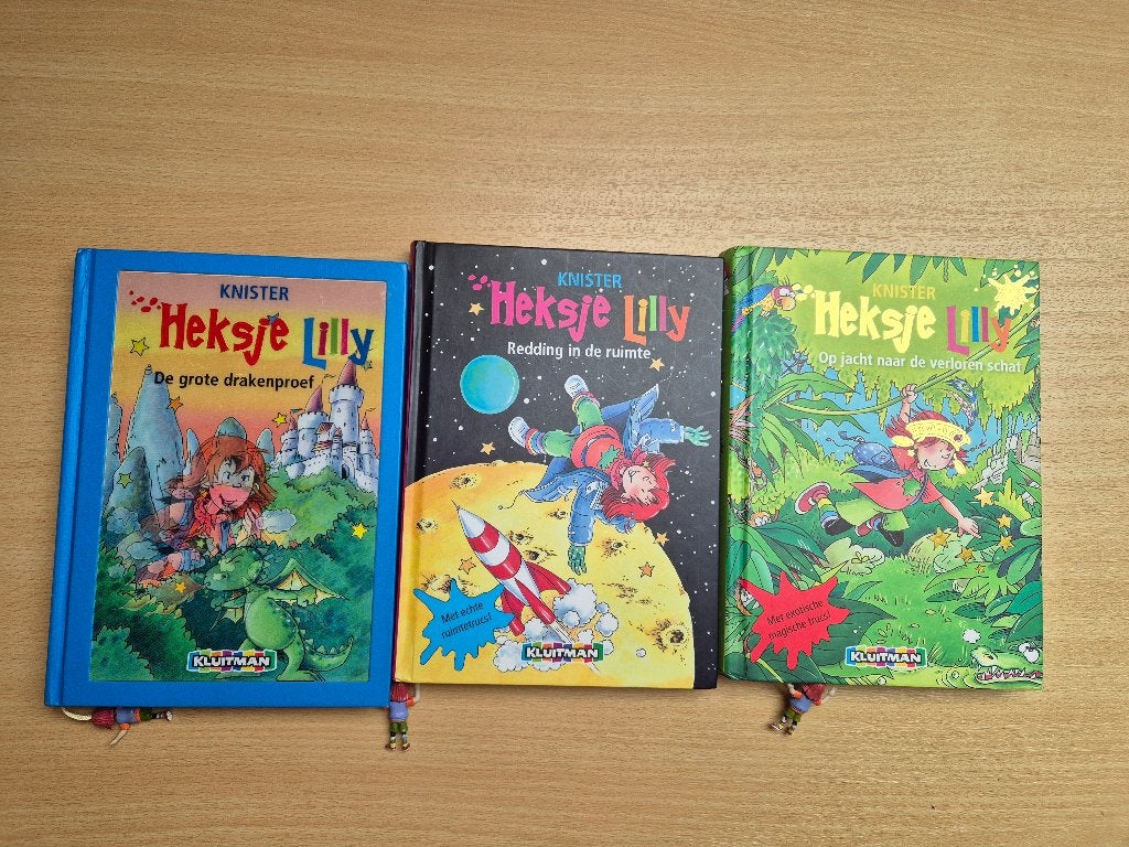 3 boeken Heksje Lilly, Boeken, Ophalen, Zo goed als nieuw