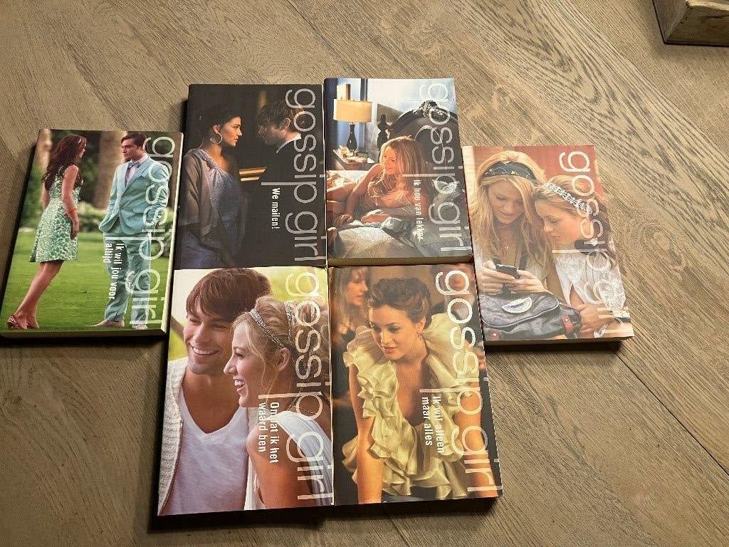 6 NIEUWE Gossip Girl-romans, Ophalen, Nieuw, België