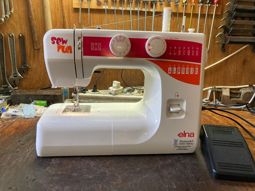 Elna Sew Fun - Startersnaaimachine IN NIEUWSTAAT, Enlèvement ou Envoi, Comme neuf, Machine à coudre, Autres marques