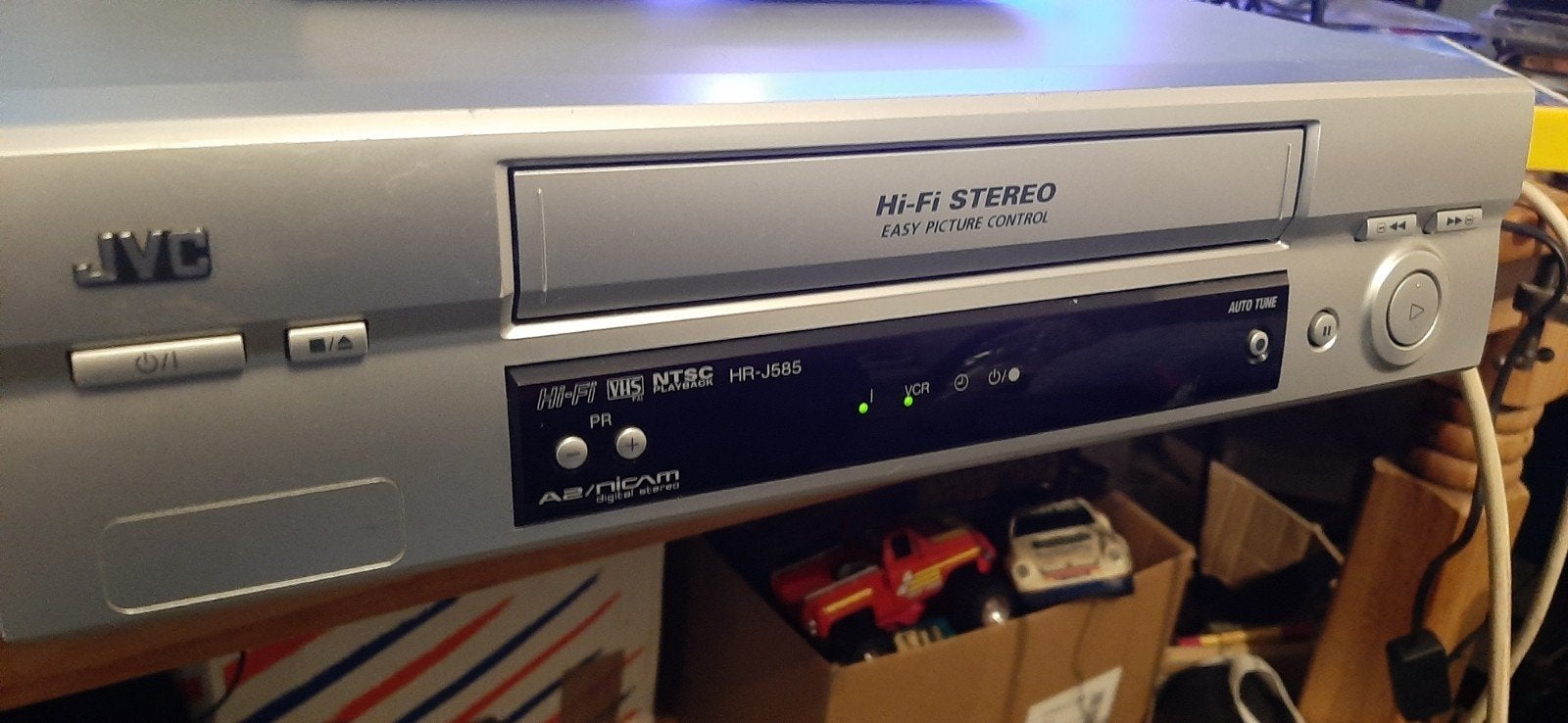 Video JVC VHS met Afstandsbediening, Audio, Tv en Foto, DVD spelers, Ophalen of Verzenden, JVC