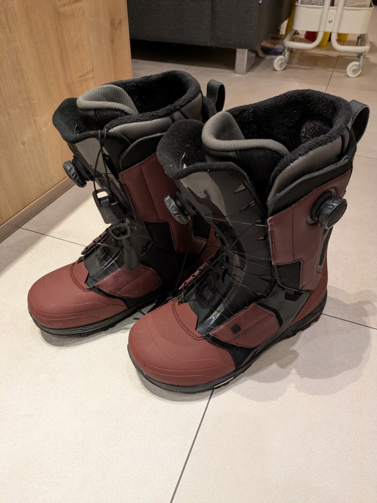 Ride Insane snowboard boots maat 44, Sports & Fitness, Enlèvement ou Envoi, Comme neuf, Chaussures