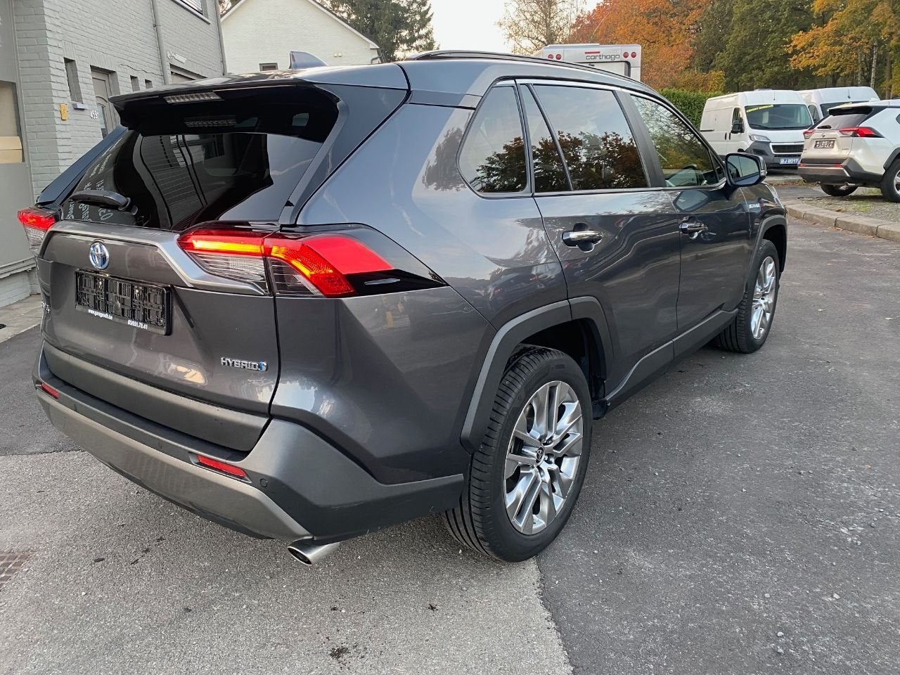 Toyota RAV4 Hybrid 4x2 DYNAMIC PLUS FULL OPTION MET GARANTIE, Auto's, Gebruikt, 131 kW, Leder, Bedrijf