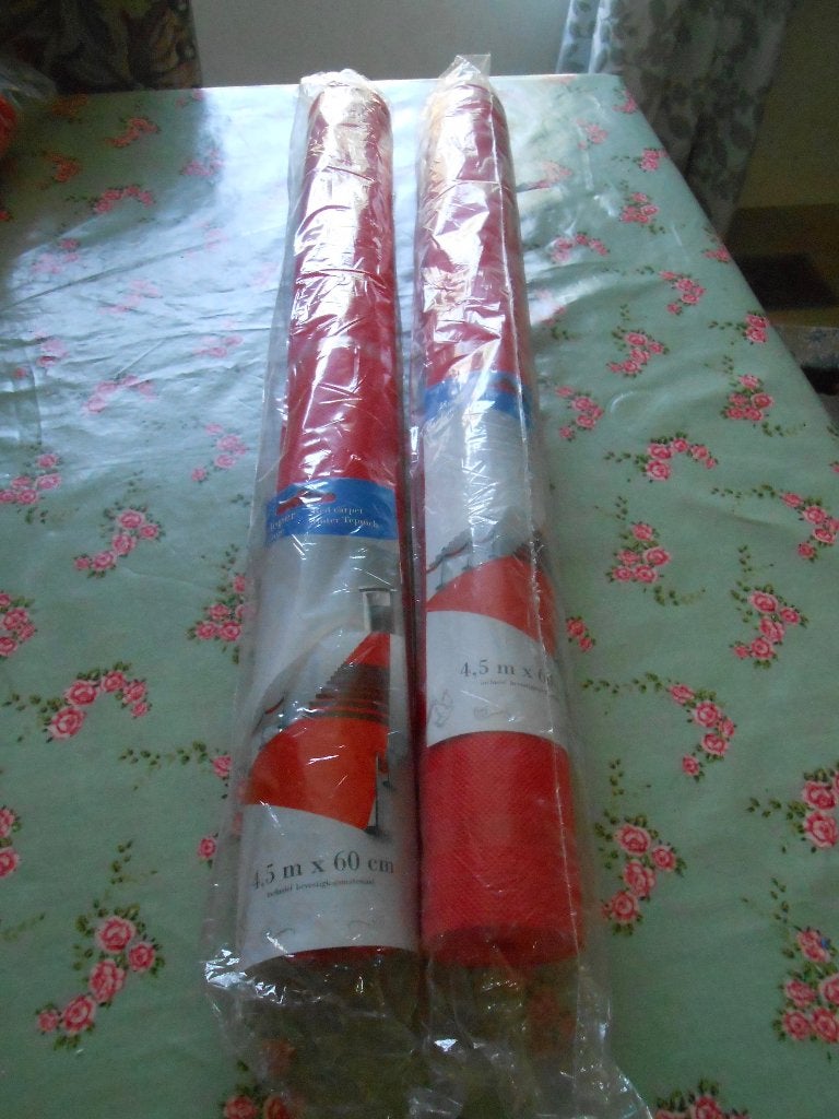 2 x rode loper  NIEUW, Enlèvement ou Envoi