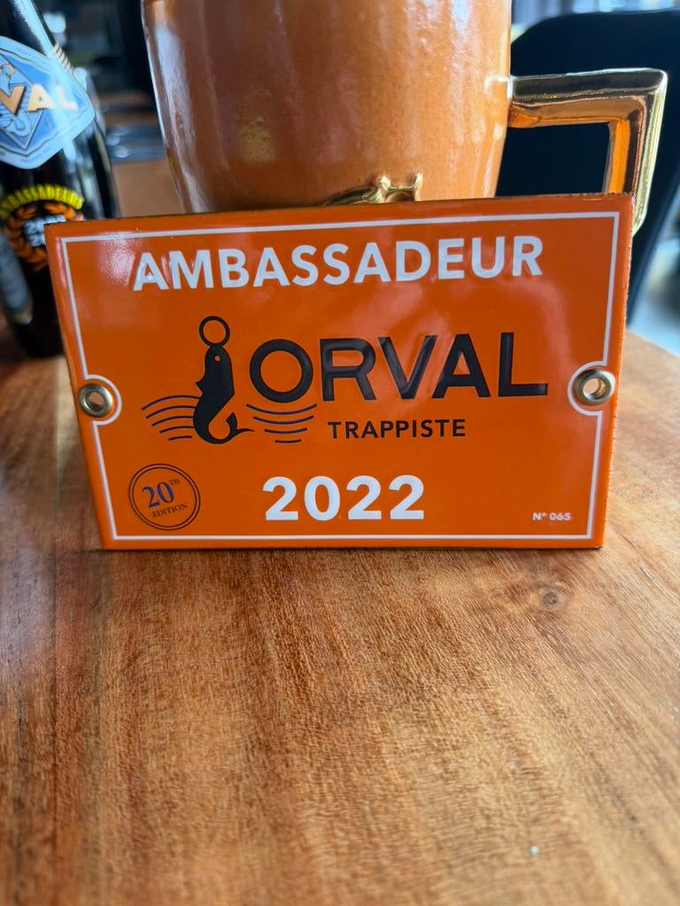 Orval, Verzamelen, Merken en Reclamevoorwerpen, Ophalen, Zo goed als nieuw