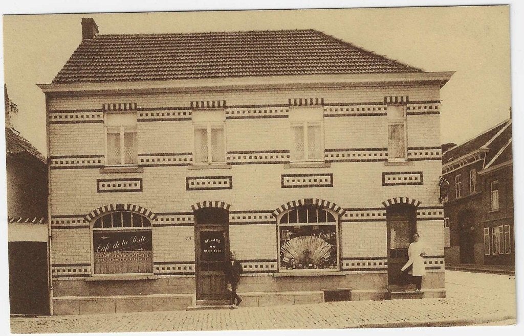 Carte postale Gavere, Maison Schepens-De Craene, Coiffeur, Enlèvement ou Envoi, 1920 à 1940, Non affranchie, Flandre Orientale