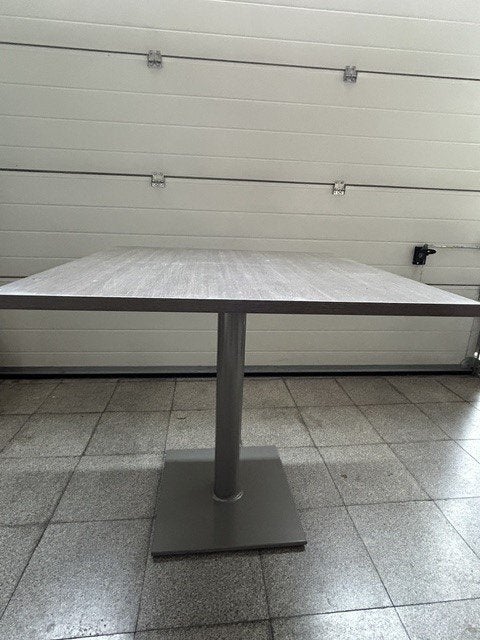 Bistro tafel 80 x 80 cm, Ophalen, Kunststof, 50 tot 100 cm, Vierkant