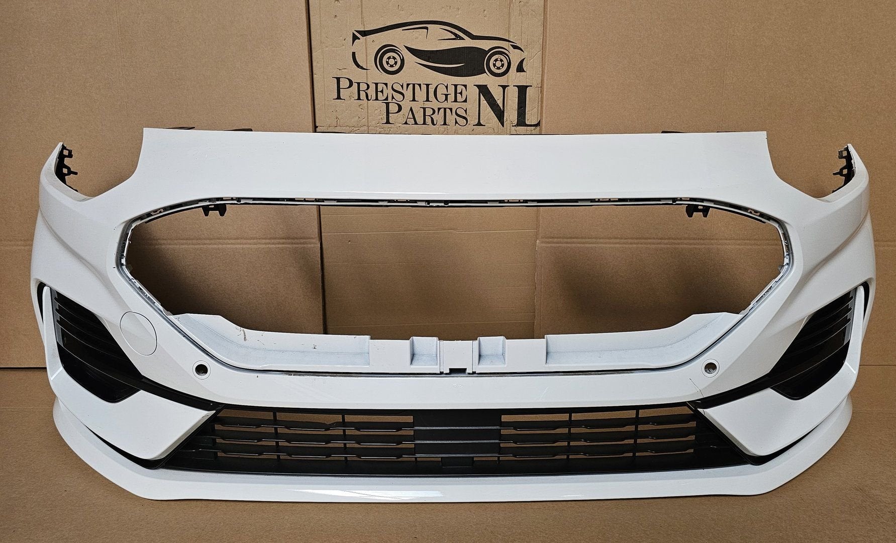 Voorbumper Ford Fiesta MK8 ST LINE FACELIFT bj.2021-2024, Gebruikt, -, Voor, Ophalen of Verzenden