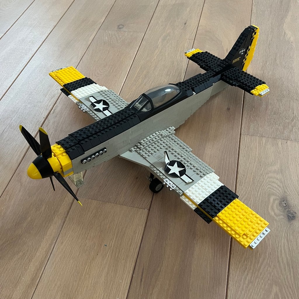 Mega Bloks P51 Mustang, Ophalen, Gebruikt, Megabloks