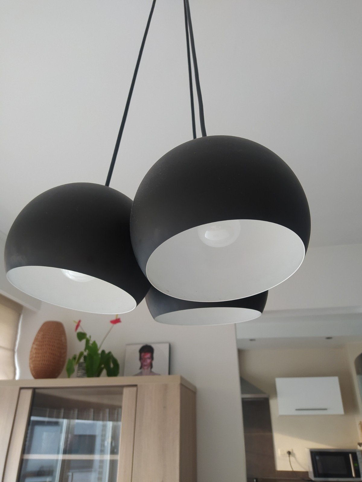 hanglamp Sphere 3 tossB, Maison & Meubles, Lampes | Suspensions, Enlèvement