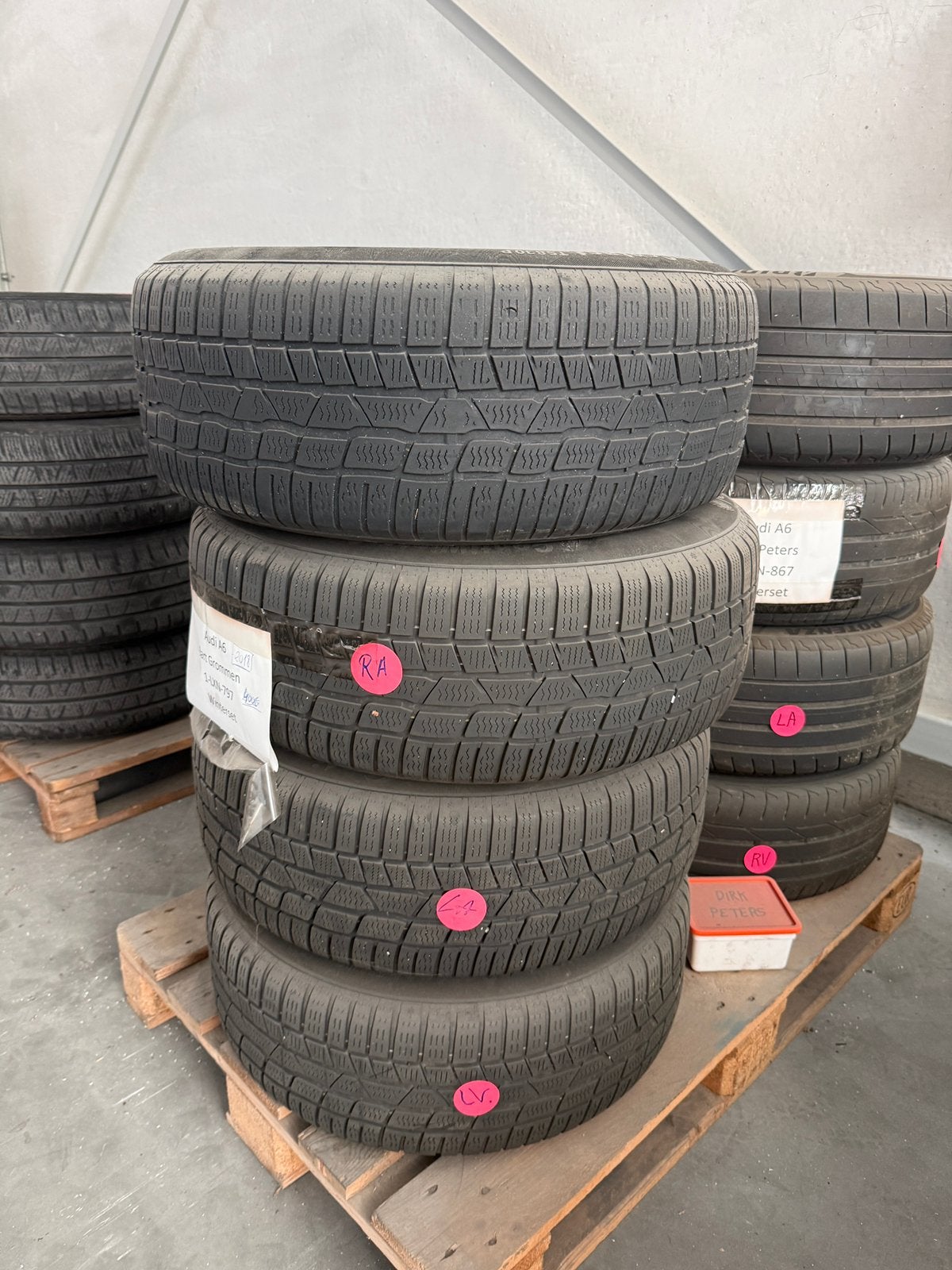 Pneus d'hiver Audi A6 2018 | Bon état | 4 pièces, Autos : Pièces & Accessoires, Pneus hiver, 16 pouces, Véhicule de tourisme, Enlèvement
