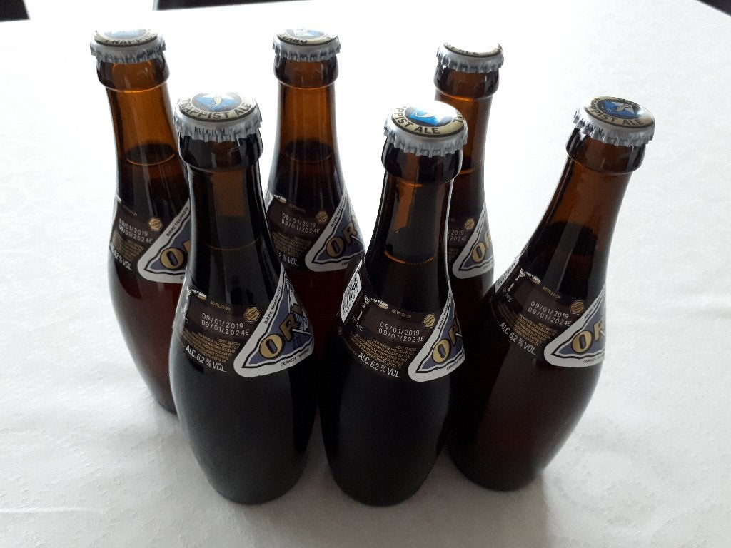 orval, Verzamelen, Ophalen, Flesje(s)