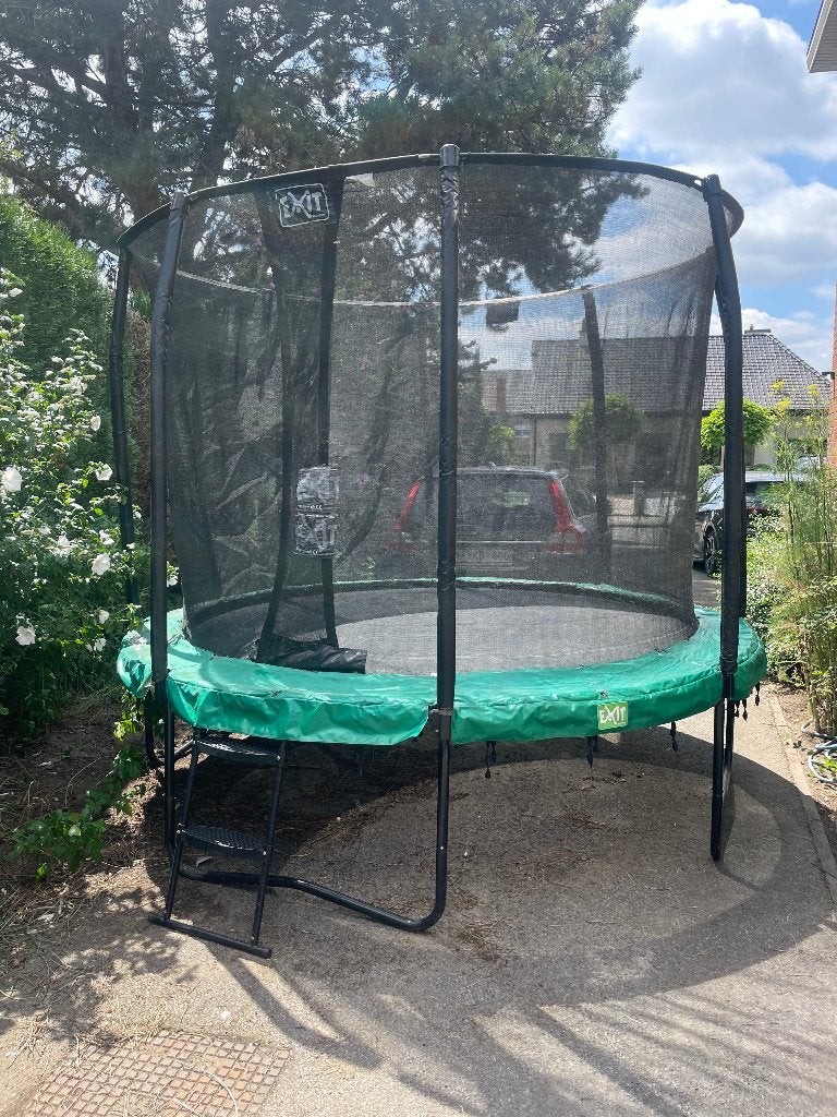 trampoline, Ophalen, Gebruikt