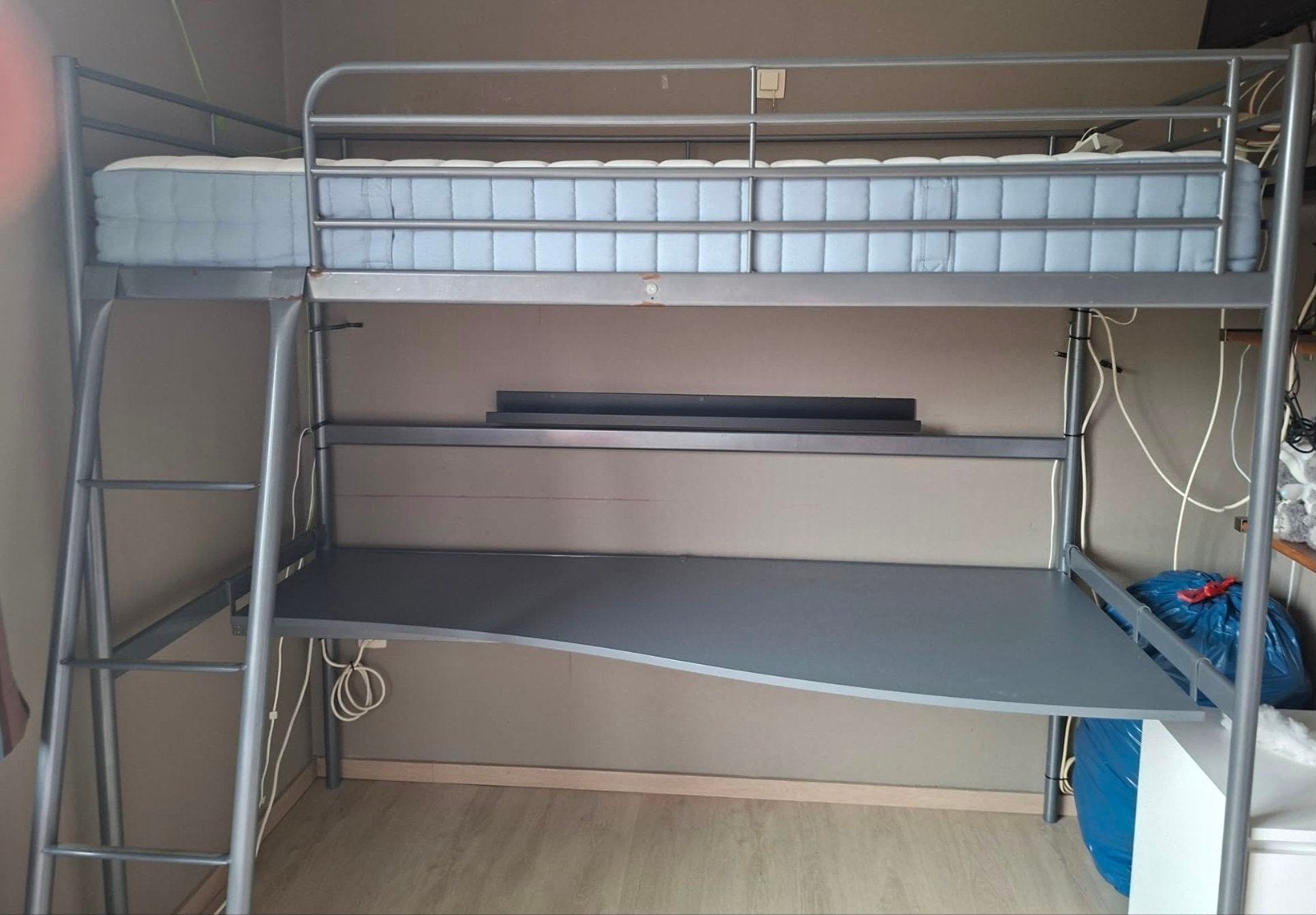hoogslaper in gebruikte maar goede staat, Huis en Inrichting, Ophalen, Hoogslaper