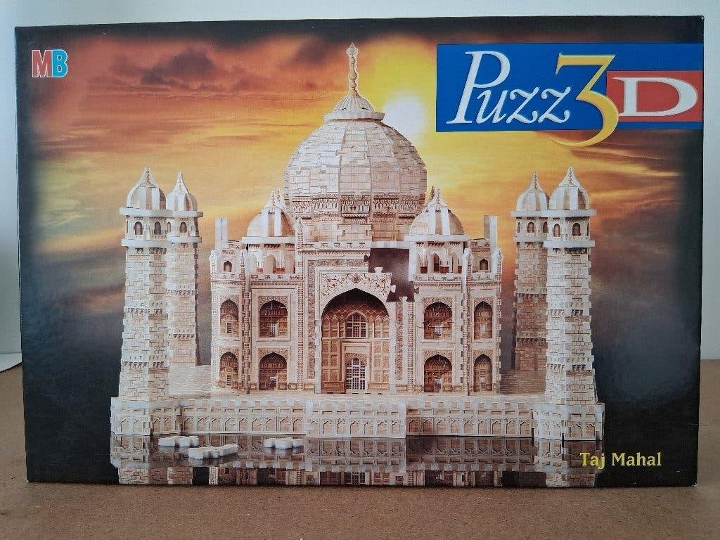 3-D puzzel Taj Mahal, Enlèvement, 500 à 1500 pièces, Utilisé, Rubik's Cube ou Puzzle 3D