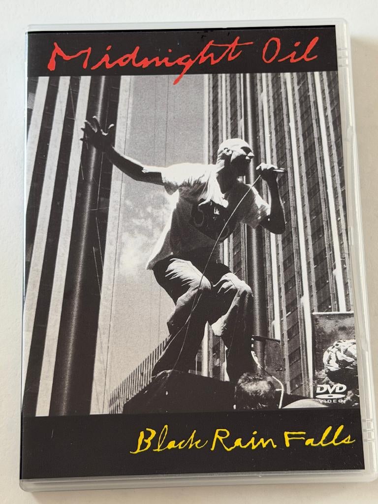 Midnight Oil – Black Rain Falls (DVD), Alle leeftijden, Ophalen of Verzenden, Gebruikt, Muziek en Concerten
