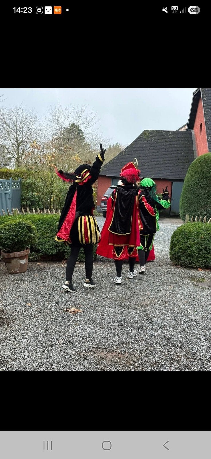 sint met traditionele pieten opbezoek, Diversen, Ophalen of Verzenden