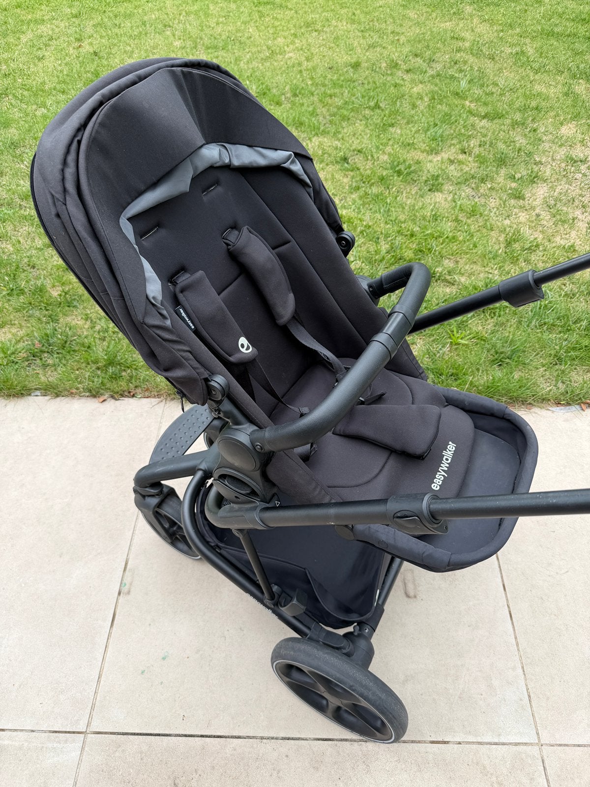 EasyWalker kinderwagen Harvey3 zwart, Ophalen, Zo goed als nieuw, Overige merken