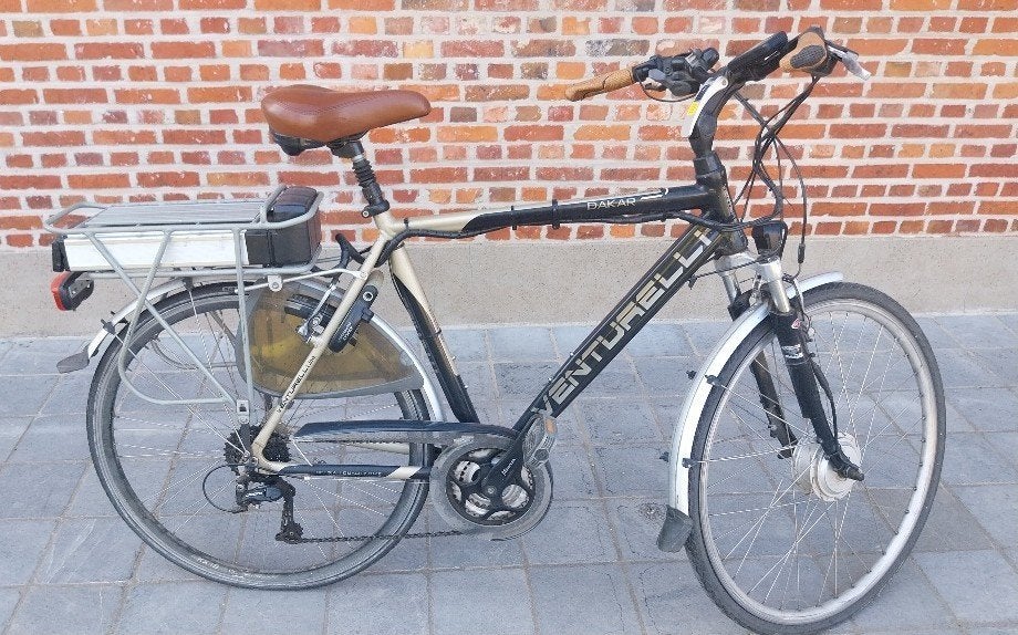 elektrische herenfiets, Ophalen, Gebruikt