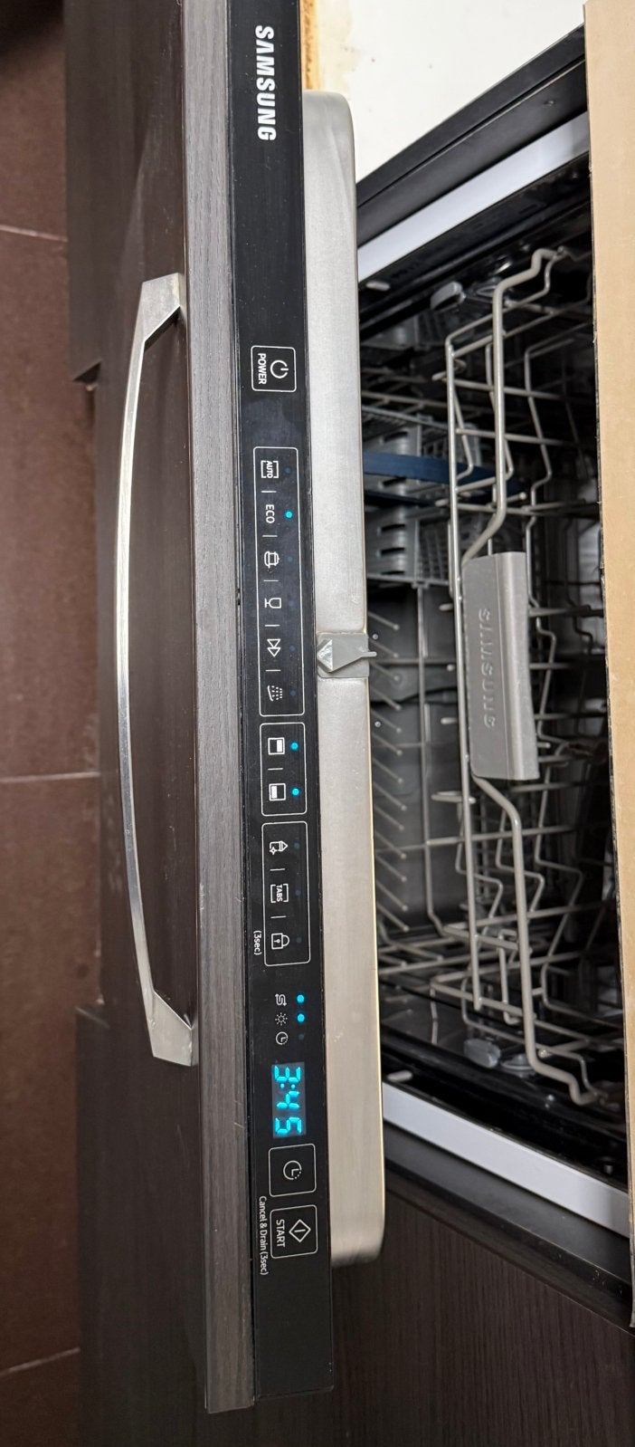 Vaatwasmachine inbouw samsung, Elektronische apparatuur, Vaatwasmachines, Ophalen, Zo goed als nieuw, Inbouw