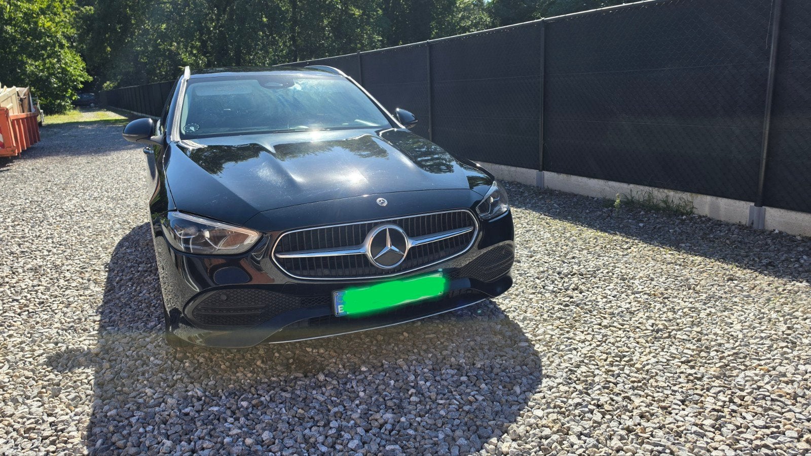 mercedes C 220d nieuw model, Auto's, Automaat, Achterwielaandrijving, Leder en Stof, Zwart