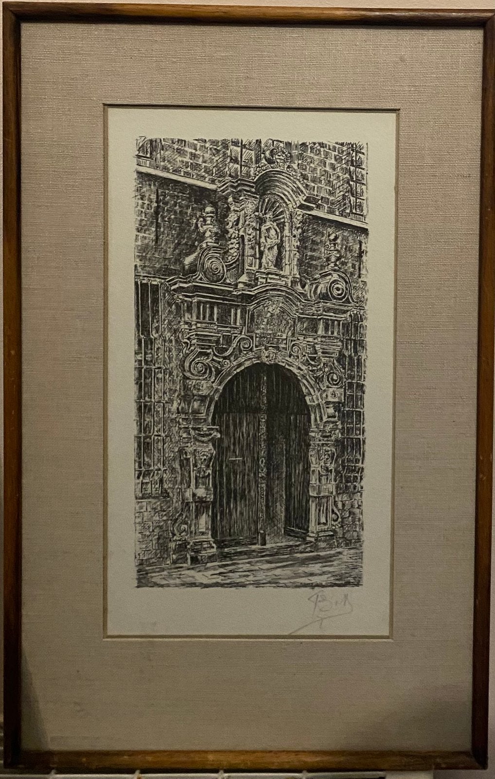 Gravure door Jacques Gorus, Ophalen, Gravure