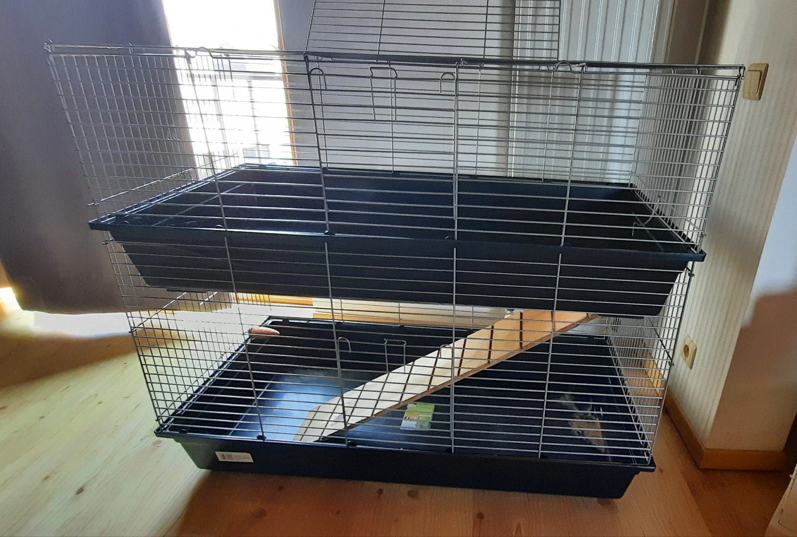 Konijn/cavia kooi, Ophalen