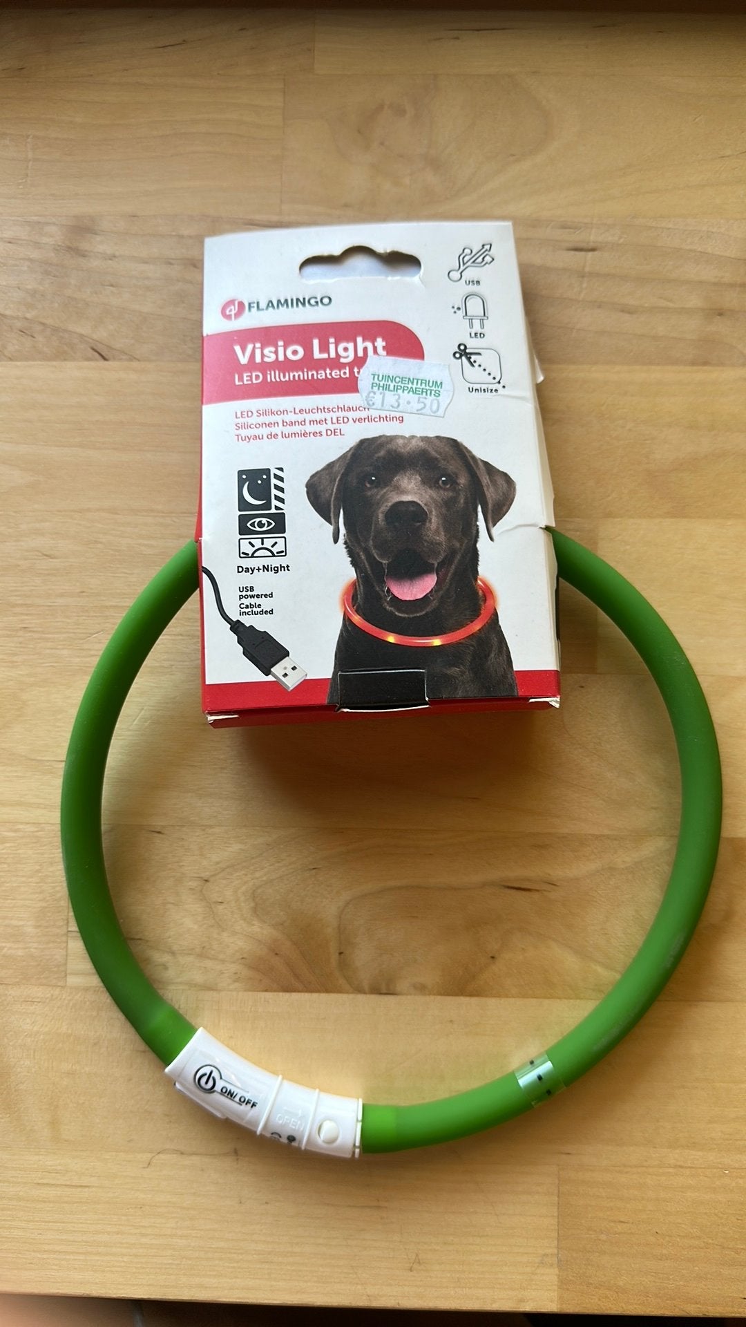 Led halsband Hond, Enlèvement, Neuf, Collier