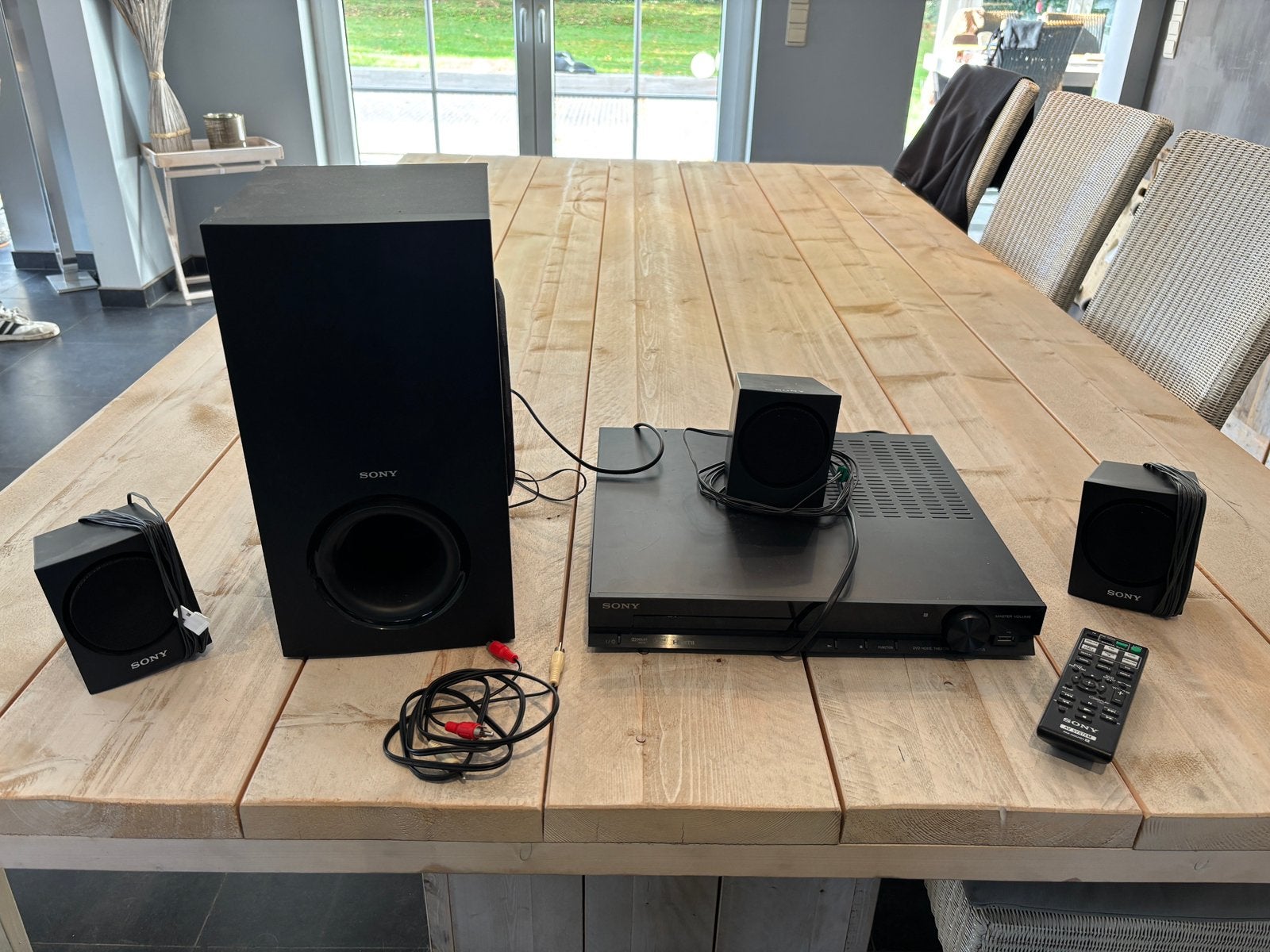 SONY HDMI DVD home theatre system, Audio, Tv en Foto, Ophalen, Zo goed als nieuw, 3.1-systeem, Sony