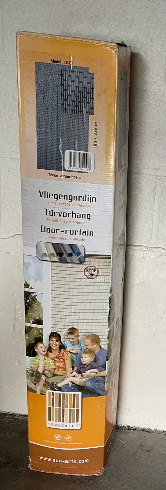 Sun-Arts vliegengordijn (hulzengordijn), Ophalen, Nieuw