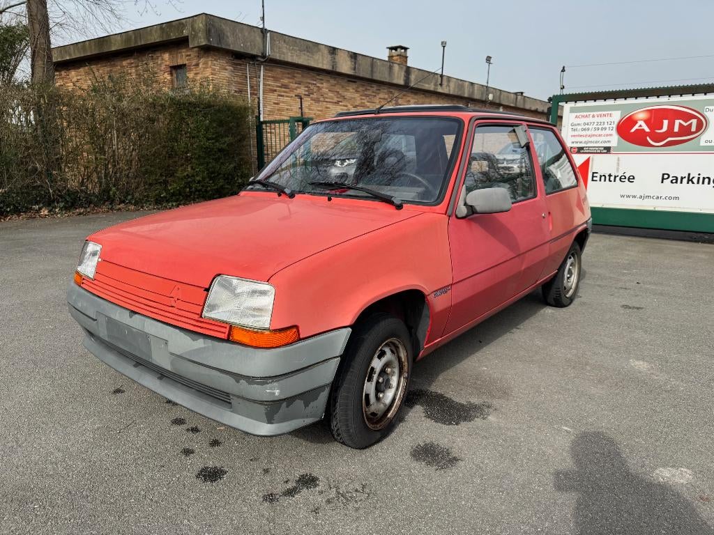 Renault R5 1.1i 06/1991, Rouge, Achat, Entreprise, Boîte manuelle