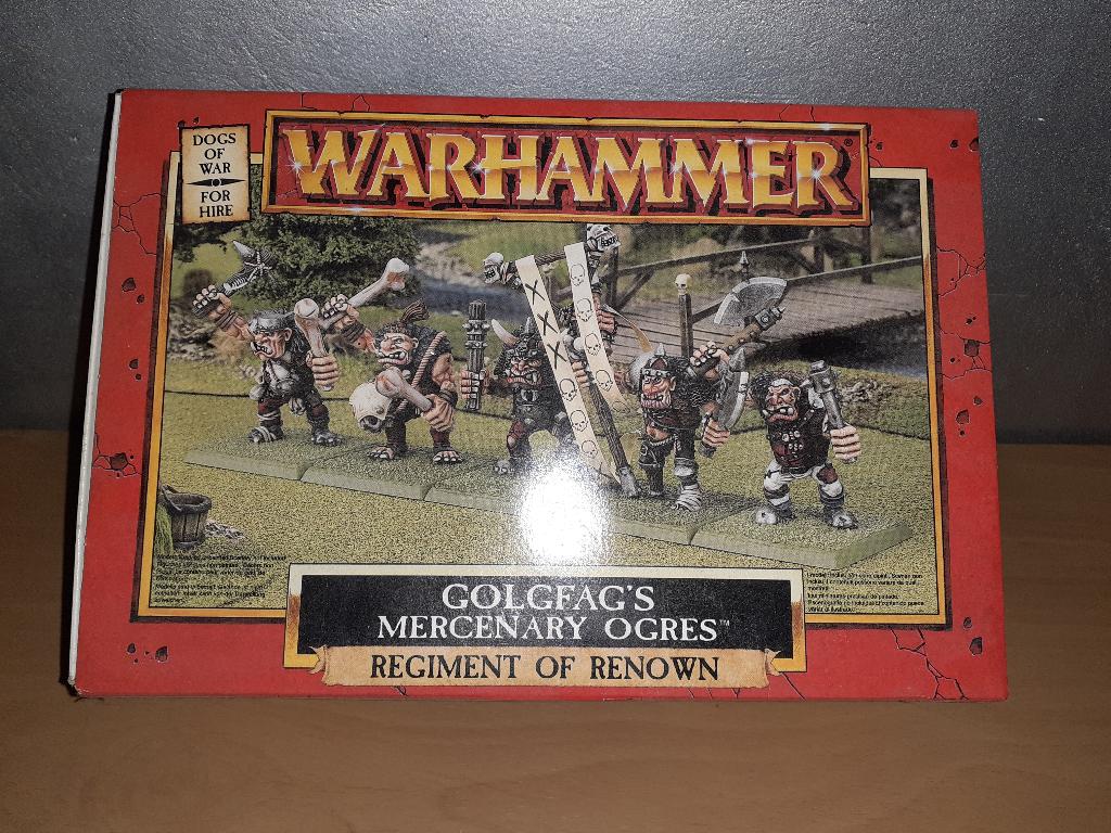 Warhammer Golgfag's mercenary ogres, Hobby en Vrije tijd, Overige Hobby en Vrije tijd, Ophalen, Nieuw