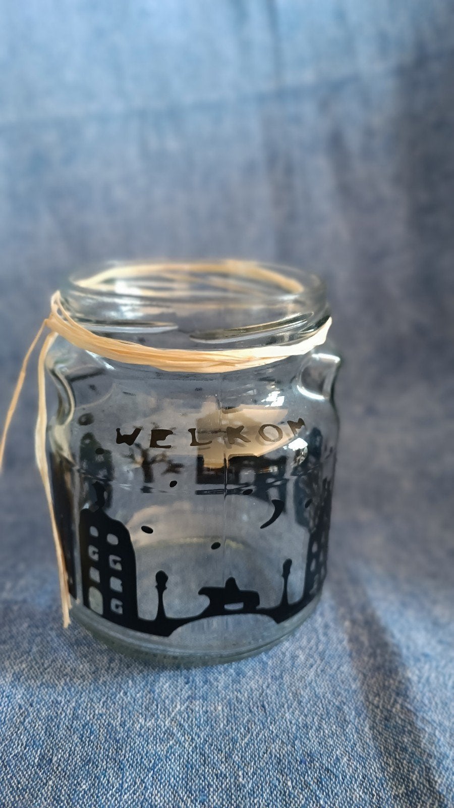 kaarsenpot thema sinterklaas, Lantaarn, Nieuw, Ophalen of Verzenden, Glas