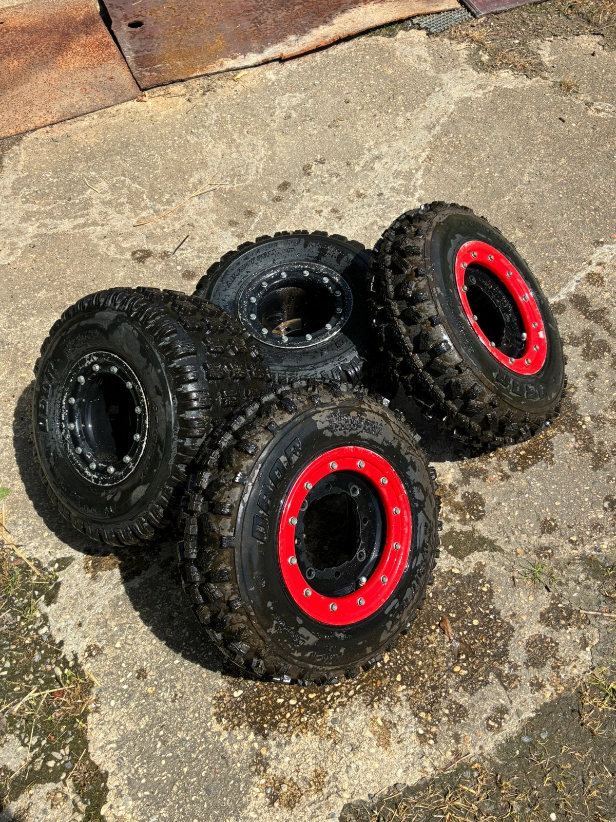 Jantes beadlock quad yfzr
