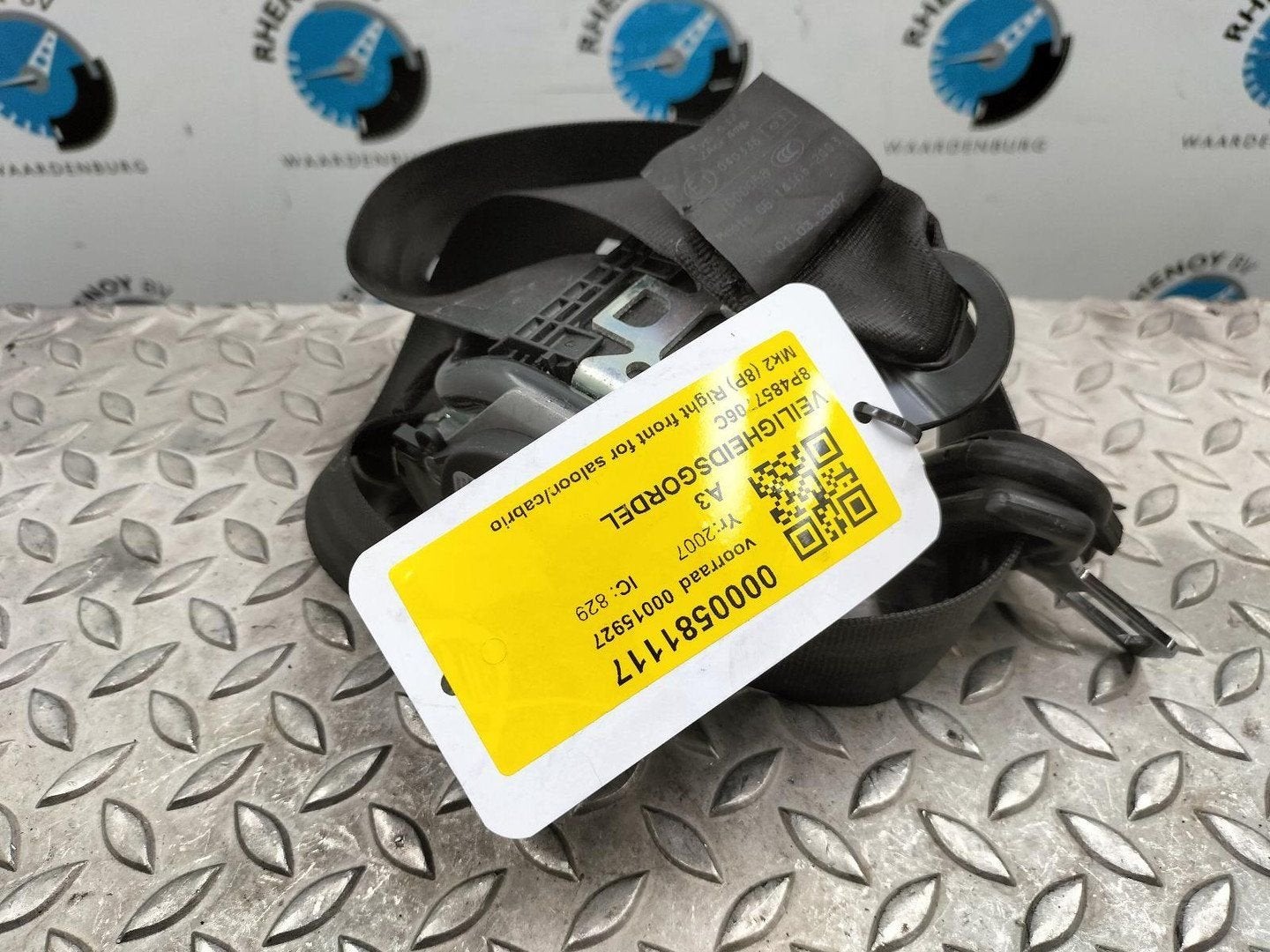 AUDI A3 1.6 Attraction Sportback GORDELSPANNER 2007, Autos : Pièces & Accessoires, Enlèvement ou Envoi, Utilisé, ARN reconnu