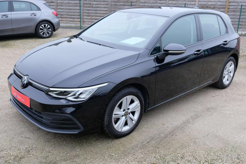 Volkswagen Golf VIII Golf 1.0 TSI Life Business in nieuw sta, Auto's, Volkswagen, Voorwielaandrijving, Stof, Zwart, Adaptive Cruise Control