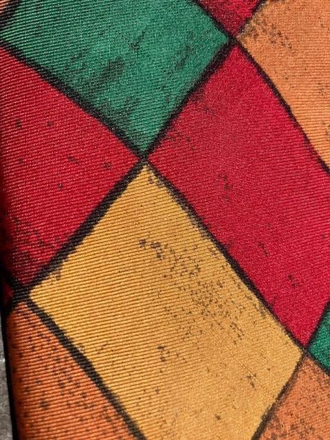 CRAVATE 100% SOIE CLAUDE MONTANA ITALIE, Vêtements | Hommes, Cravates, Comme neuf, À motif, Rouge, Enlèvement ou Envoi